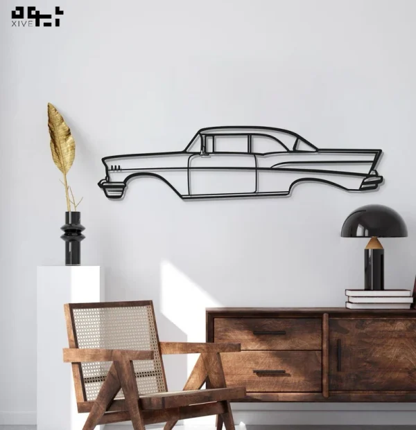 1957CHEVROLETBELAIR2-2_800x دکوری دیواری فلزی طرح ماشین Chevrolet Bel Air 1957