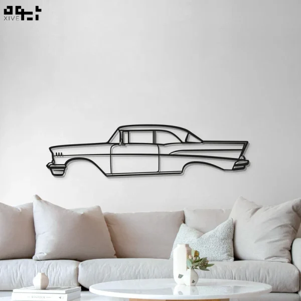 1957CHEVROLETBELAIR2-5_800x دکوری دیواری فلزی طرح ماشین Chevrolet Bel Air 1957