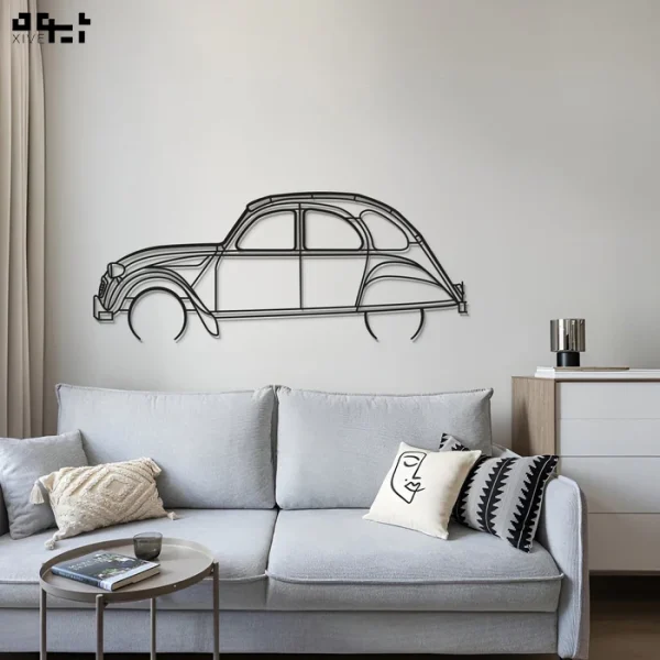 1966CITROEN2CV-4_700x دکوری دیواری فلزی طرح ماشین zhian