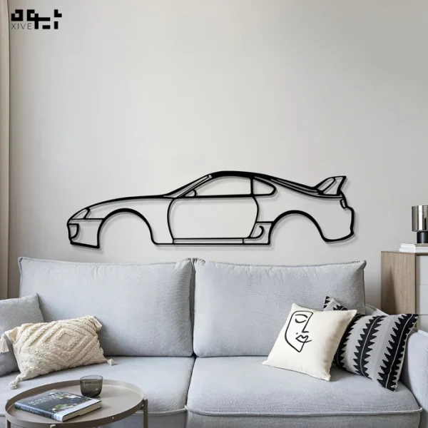 TOYOTASUPRAMK4-4_21d9fb25-1a72-4f0f-b04f-f0e82899fdaa_700x دکوری دیواری فلزی طرح ماشین toyota supra mk4